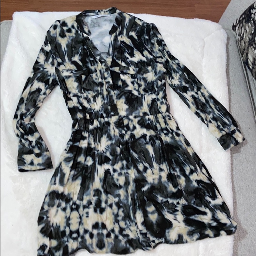 Zara Tie Dye Look Dress